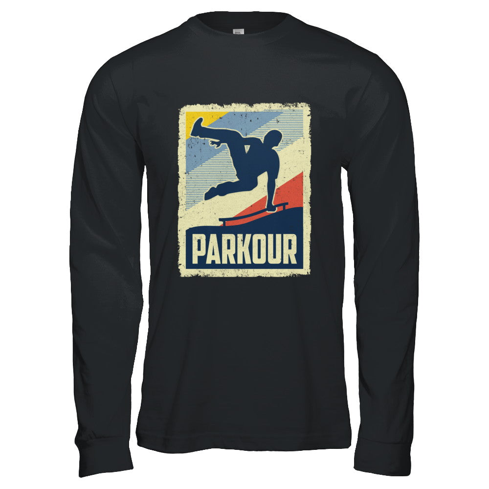 Vintage Parkour Distressed Style T-Shirt & Hoodie | Teecentury.com