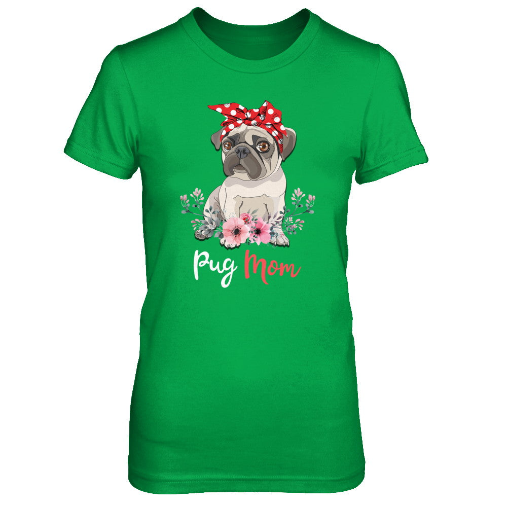 Pug Mom Gift For Women Dog Lover T-Shirt & Hoodie | Teecentury.com