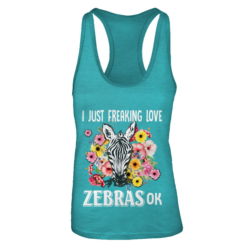 I Just Freaking Love Zebras T-Shirt & Tank Top | Teecentury.com