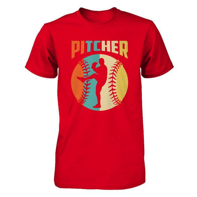 Classic Vintage Retro Style Pitcher Baseball T-Shirt & Hoodie | Teecentury.com