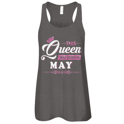 This Queen Was Born In May T-Shirt & Tank Top | Teecentury.com
