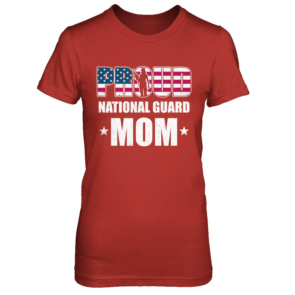 Proud National Guard Mom Veteran Mothers Day T-Shirt & Hoodie | Teecentury.com
