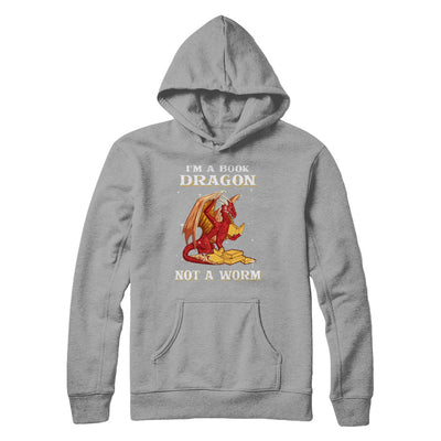 Reading Book I'm A Book Dragon Not A Worm T-Shirt & Hoodie | Teecentury.com