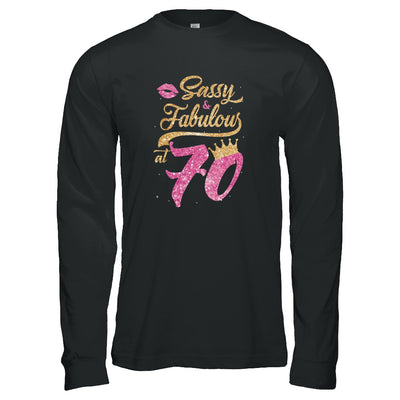 Sassy And Fabulous At 70th 1952 Birthday Gift T-Shirt & Tank Top | Teecentury.com