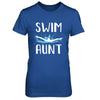 Swim Aunt Funny Swimming Birthday Gift T-Shirt & Hoodie | Teecentury.com