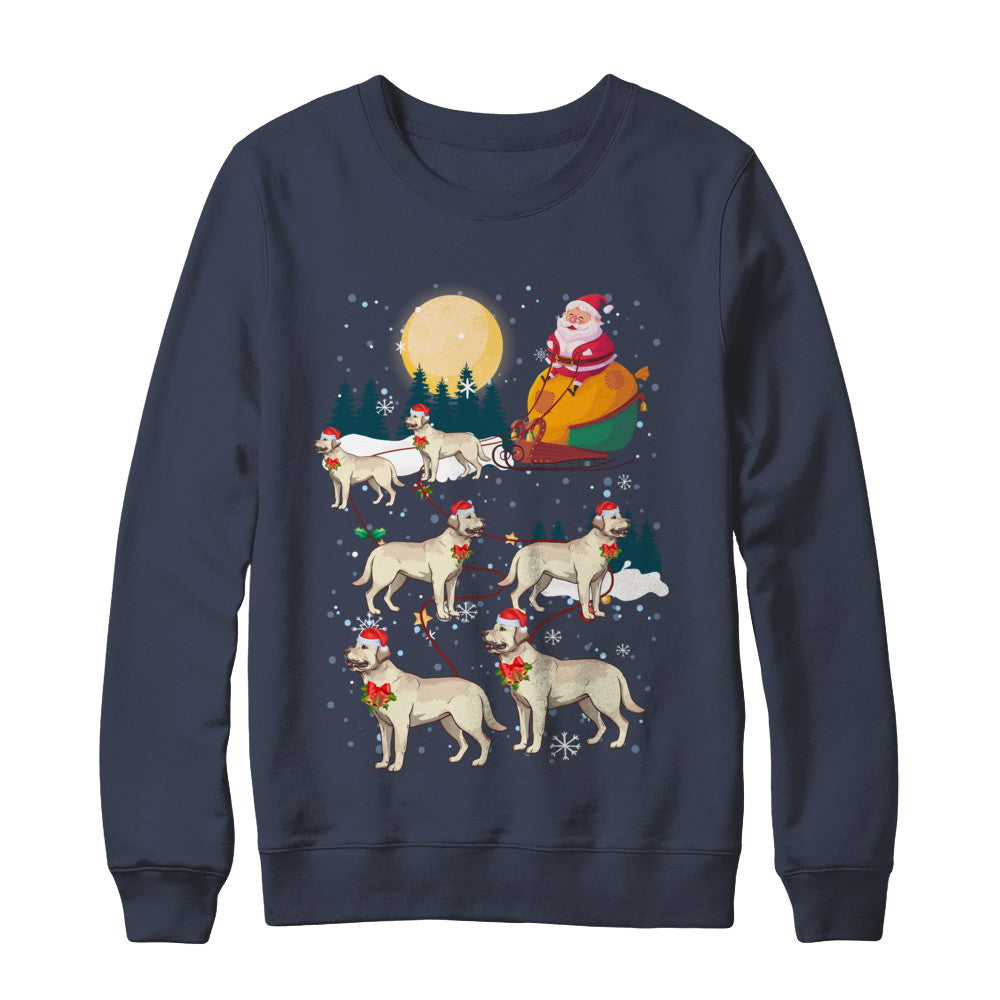 Dog Reindeer Labrador Christmas Gift T-Shirt & Sweatshirt | Teecentury.com