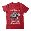 My Favorite Tiny Human Calls Me Grandpa T-Shirt & Hoodie | Teecentury.com