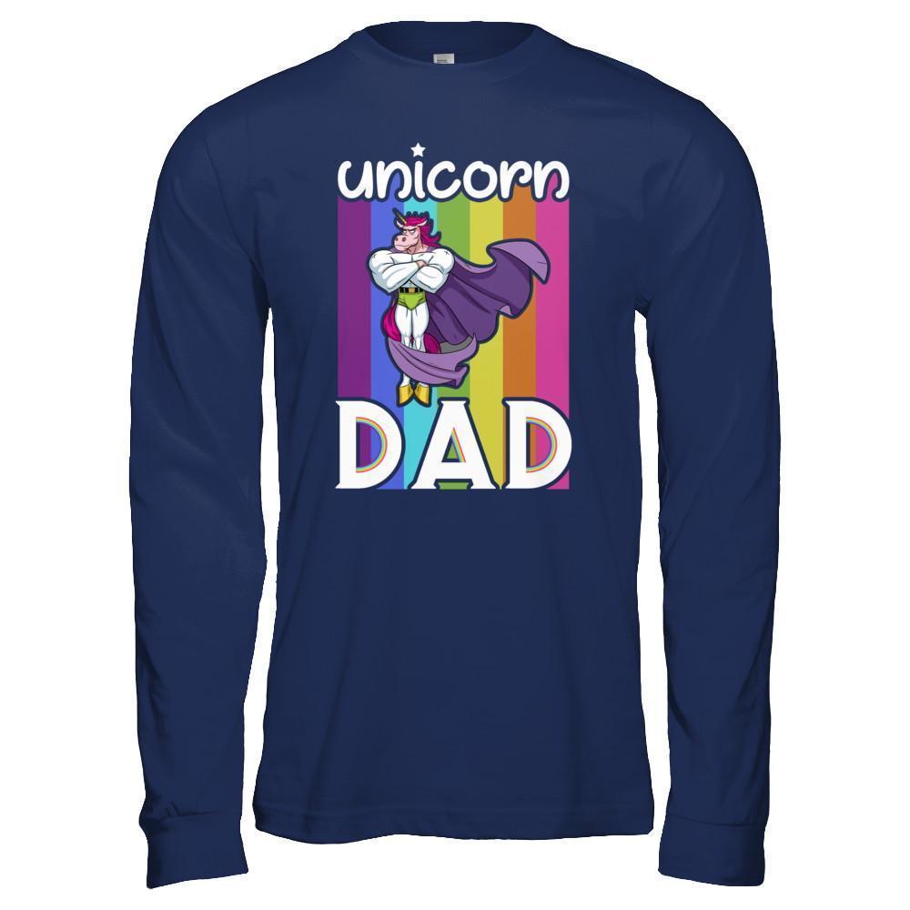 Funny Unicorn Dad T-Shirt & Hoodie | Teecentury.com