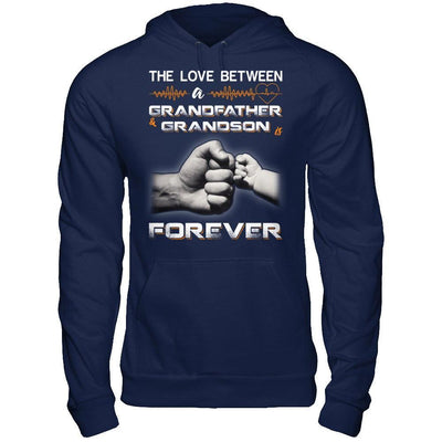 The Love Between A Grandfather And Grandson Is Forever T-Shirt & Hoodie | Teecentury.com