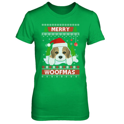 Beagle Merry Woofmas Ugly Christmas Sweater T-Shirt & Sweatshirt | Teecentury.com