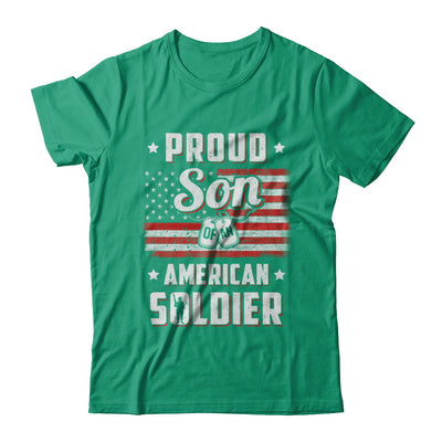 Proud Son Of A Soldier Army Dad Mom Veteran T-Shirt & Hoodie | Teecentury.com