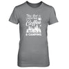 This Girl Loves Her Coffee And Camping T-Shirt & Tank Top | Teecentury.com