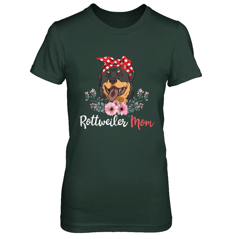 Rottweiler Mom Gift For Women Dog Lover T-Shirt & Hoodie | Teecentury.com