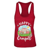 Happy Camper Flower Funny Camping Girl Gifts T-Shirt & Tank Top | Teecentury.com