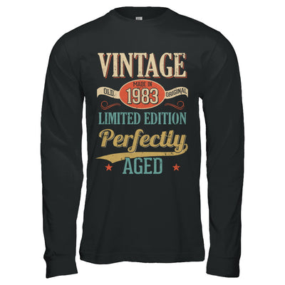 Vintage Premium Made In 1983 39th Birthday Gift T-Shirt & Hoodie | Teecentury.com