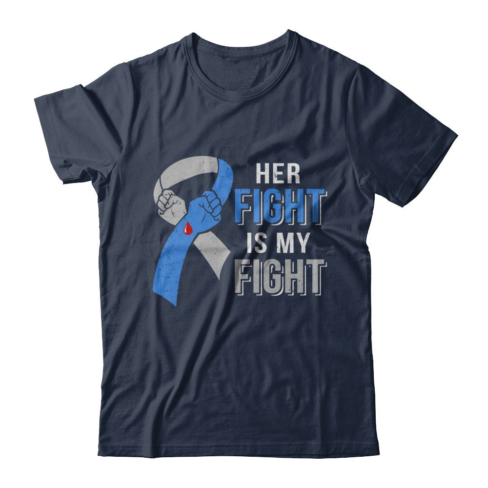 Her Fight Is My Fight Diabetes Awareness T-Shirt & Hoodie | Teecentury.com