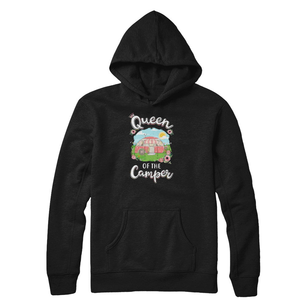 Queen Of The Camper Camping For Women Gift T-Shirt & Tank Top | Teecentury.com