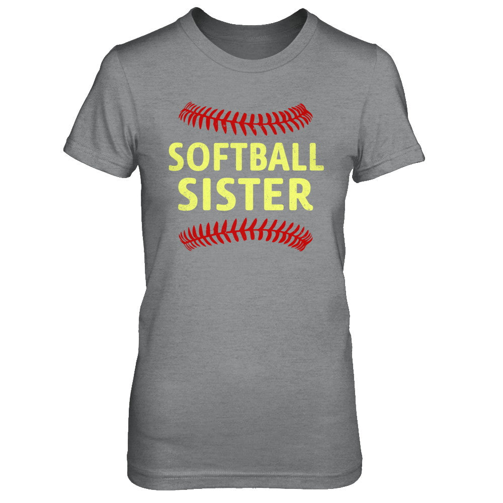 Softball Sister T-Shirt & Hoodie | Teecentury.com