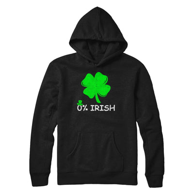 0% Irish Vintage St Patrick's Day T-Shirt & Hoodie | Teecentury.com
