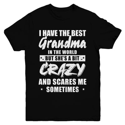 I Have The Best Grandma In The World Kids Youth Youth Shirt | Teecentury.com