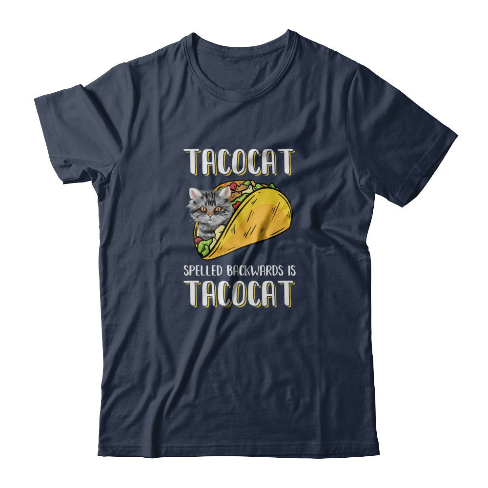 Tacocat Spelled Backwards Is Tacocat Tacos Cat T-Shirt & Tank Top | Teecentury.com