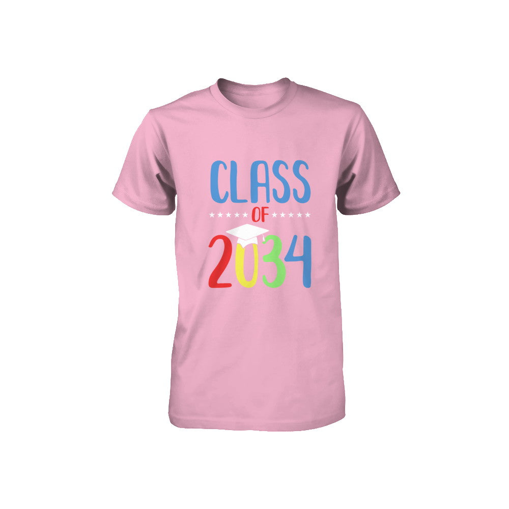 Grow With Me First Day Of School Class Of 2034 Youth Youth Shirt | Teecentury.com