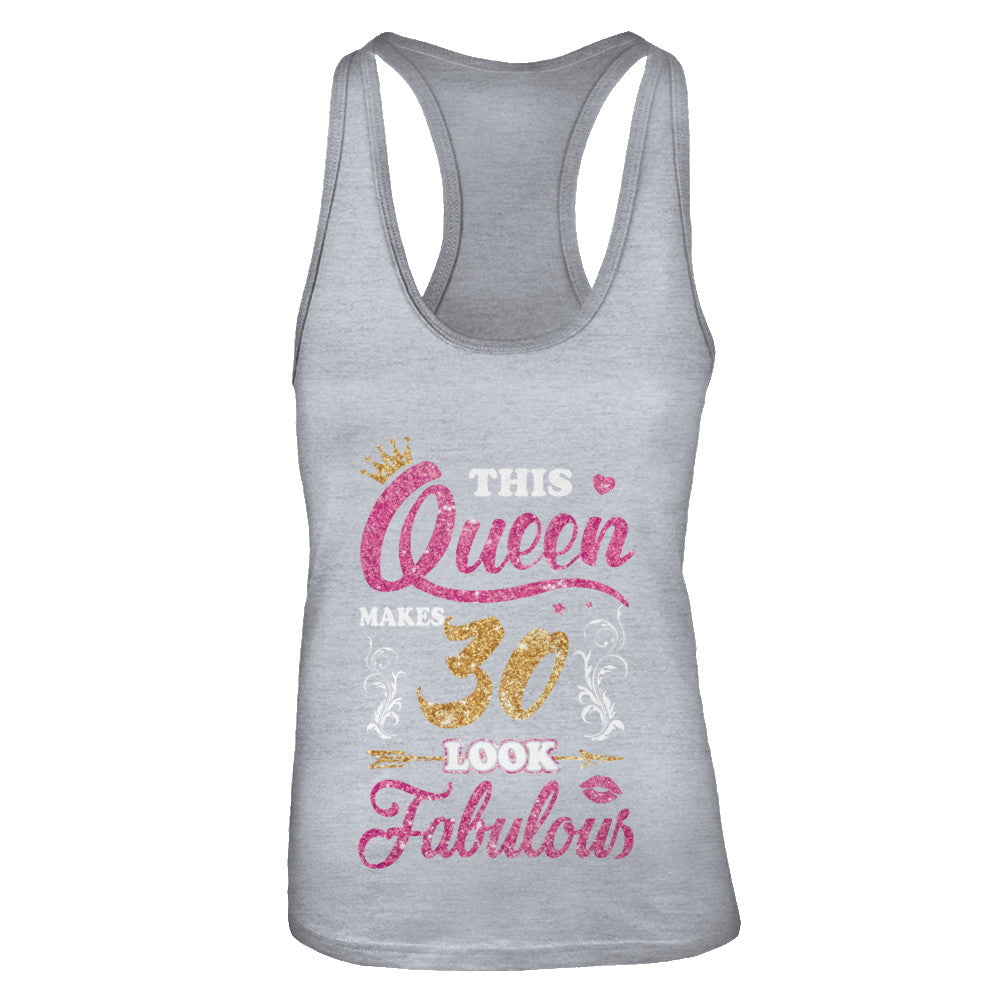 This Queen Makes 30 Look Fabulous 1992 30th Birthday T-Shirt & Tank Top | Teecentury.com