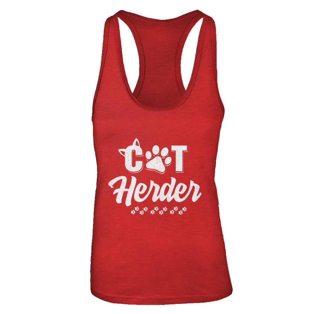 Cat Herder Funny Herding Cats Gift T-Shirt & Tank Top | Teecentury.com