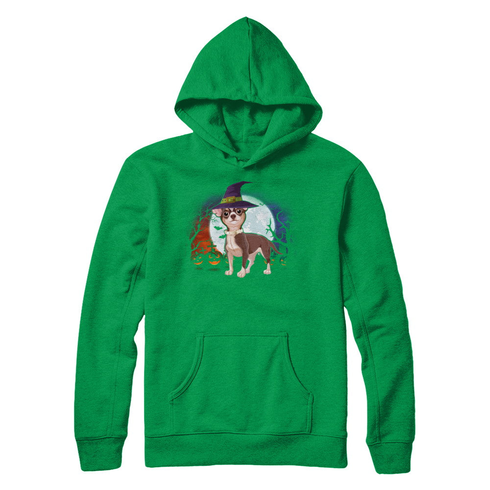 Cute Halloween Chihuahua Puppy Pumpkins T-Shirt & Sweatshirt | Teecentury.com