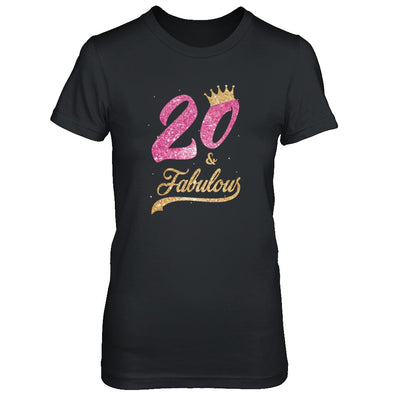 20 And Fabulous 2002 20th Birthday Gift T-Shirt & Tank Top | Teecentury.com