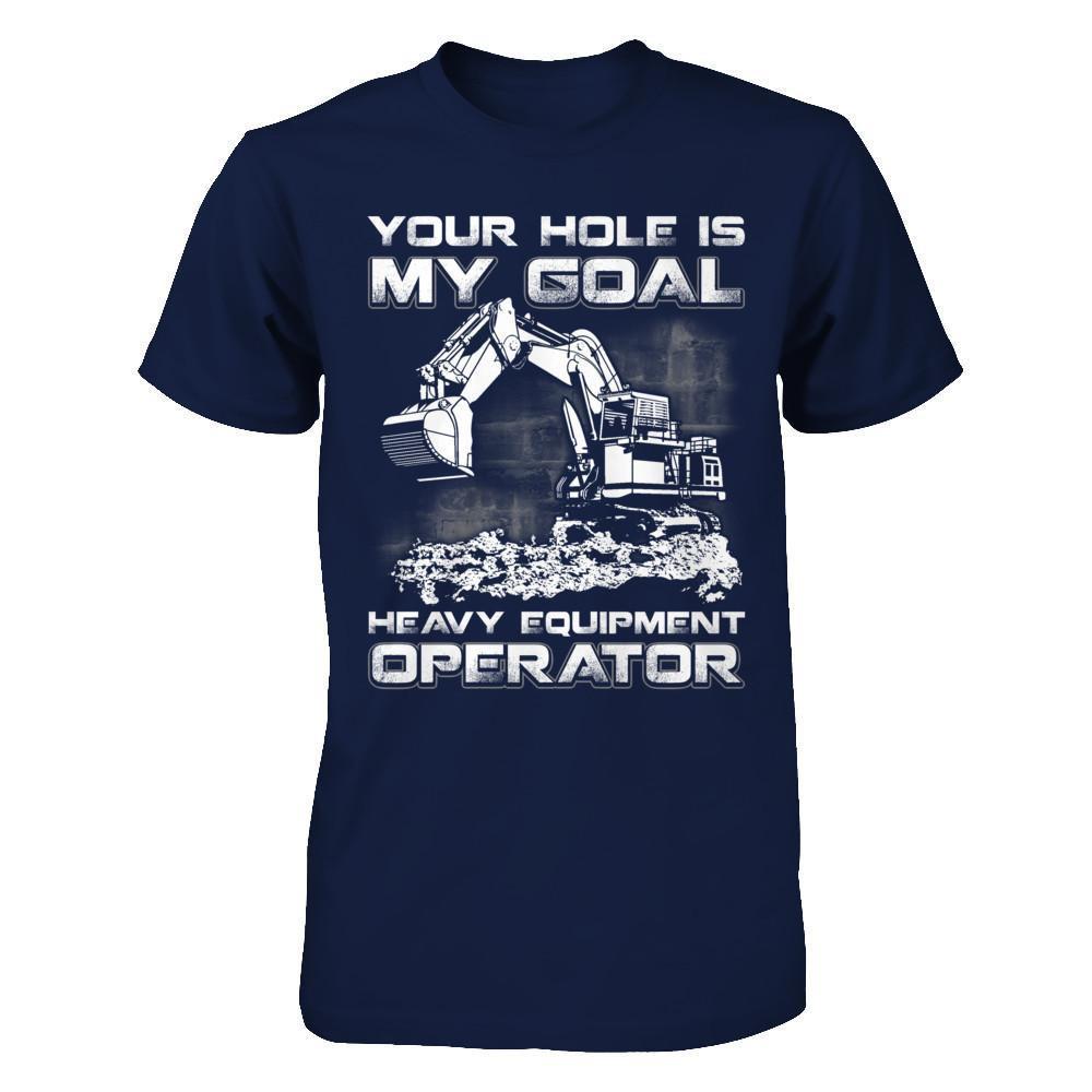 Funny heavy cheap equipment operator shirts