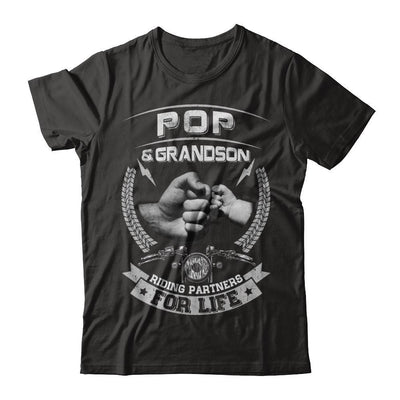 Motocross Pop And Grandson Riding Partners For Life T-Shirt & Hoodie | Teecentury.com