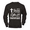 With Jesus In Her Heart And Coffee In Her Hand T-Shirt & Hoodie | Teecentury.com