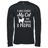 I Like Coffee My Cat And Maybe 3 People T-Shirt & Hoodie | Teecentury.com