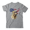 Funny Patriot Golden Retriever Dog 4Th Of July American Flag T-Shirt & Hoodie | Teecentury.com