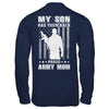 American Flag MY SON HAS YOUR BACK PROUD ARMY MOM T-Shirt & Hoodie | Teecentury.com