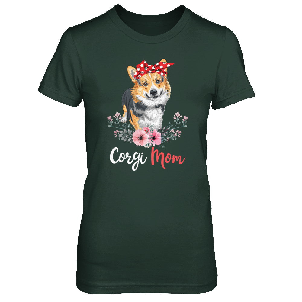 Corgi Mom Gift For Women Dog Lover T-Shirt & Hoodie | Teecentury.com