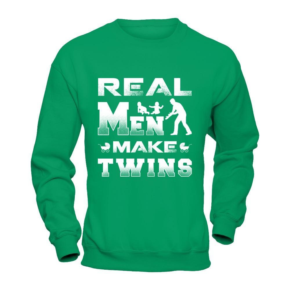 Real Men Make Twins Shirt & Hoodie T-Shirt & Hoodie | Teecentury.com
