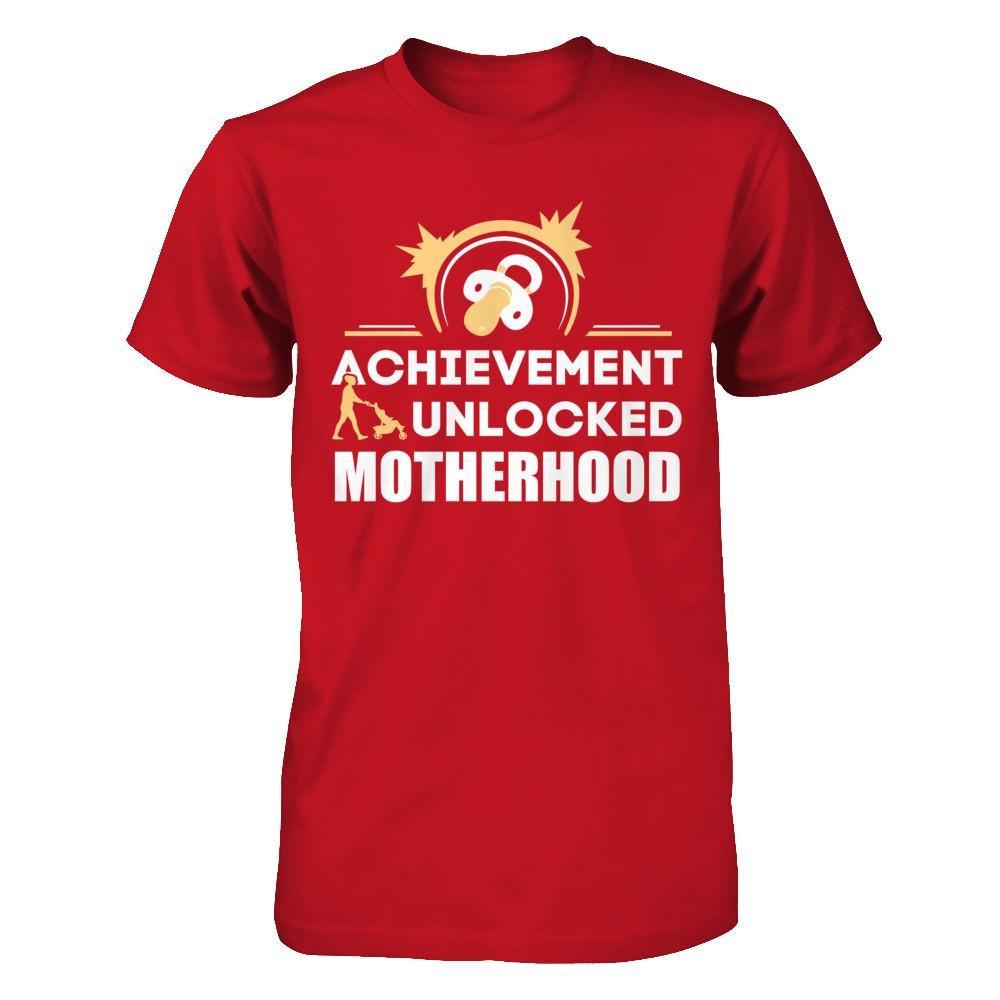 Achievement Unlocked Motherhood First Time Mom T-Shirt & Hoodie | Teecentury.com
