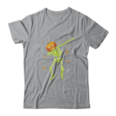 Funny Dabbing Skeleton Pumpkin Halloween Dab T-Shirt & Hoodie | Teecentury.com