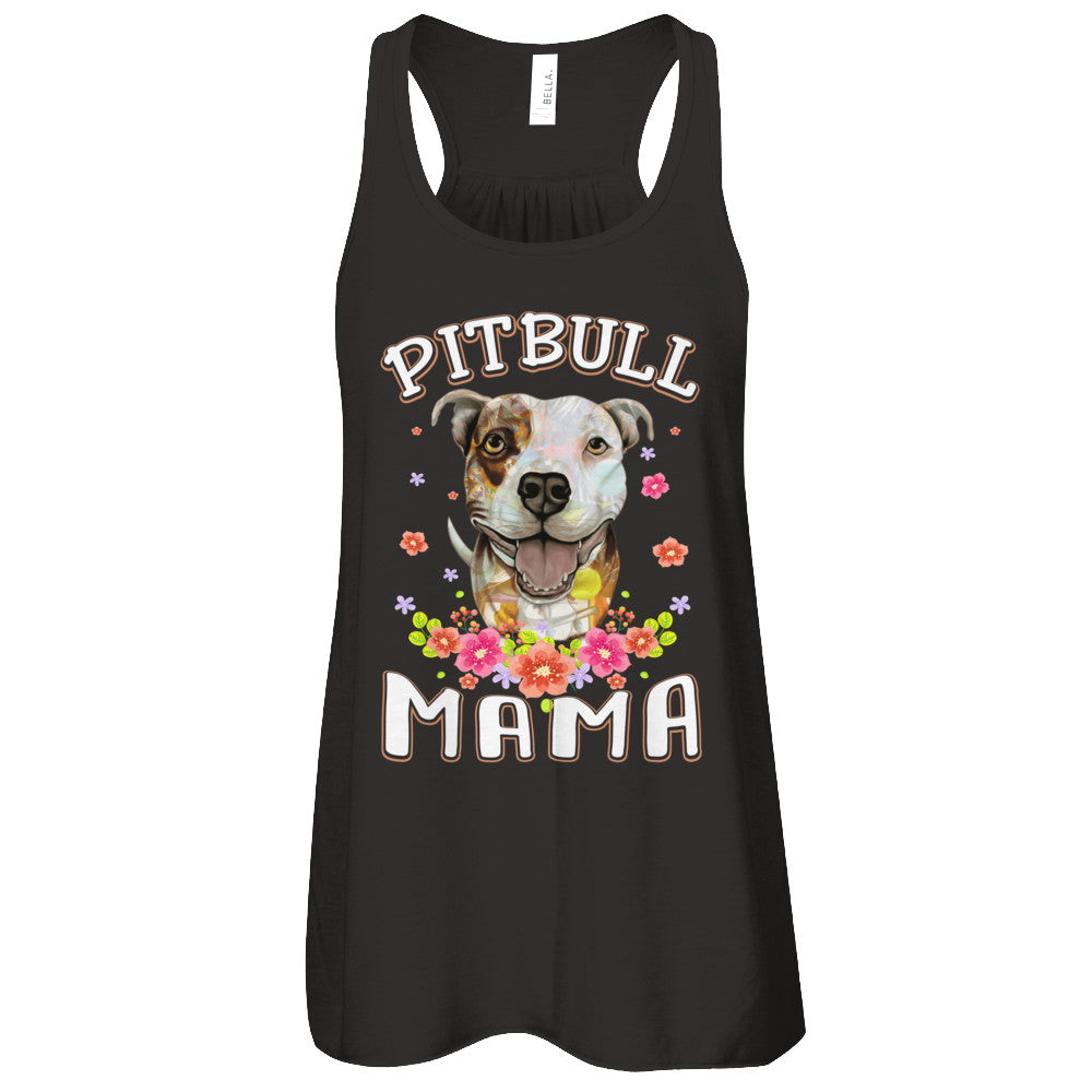 Proud Pitbull Mom Pitbull Mama T-Shirt & Tank Top | Teecentury.com