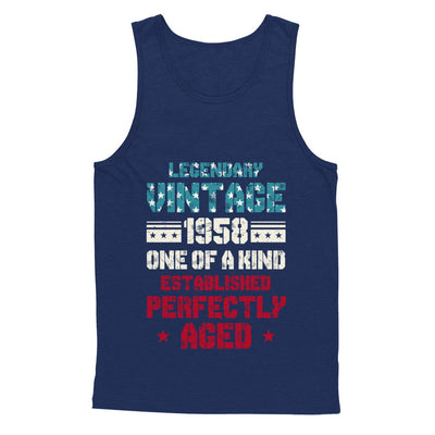 Legendary Vintage 1958 64th Years Old Birthday Gift T-Shirt & Hoodie | Teecentury.com