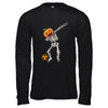 Halloween Dabbing Skeleton Soccer T-Shirt & Hoodie | Teecentury.com