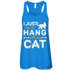 I Just Want To Hang With My Cat T-Shirt & Tank Top | Teecentury.com