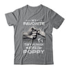 My Favorite Tiny Human Calls Me Poppy T-Shirt & Hoodie | Teecentury.com