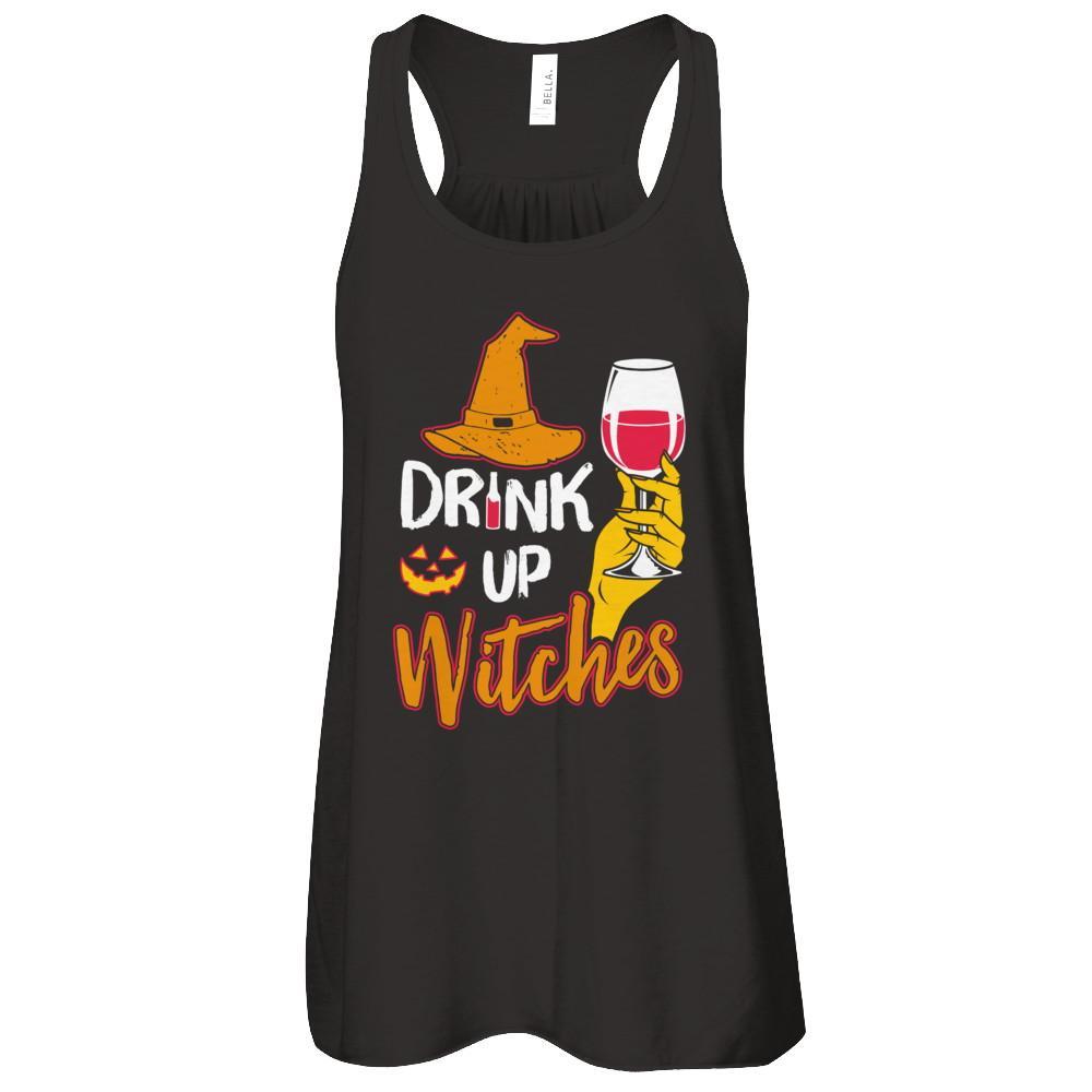 Drink Up Witches Funny Halloween Wine Lover T-Shirt & Tank Top | Teecentury.com