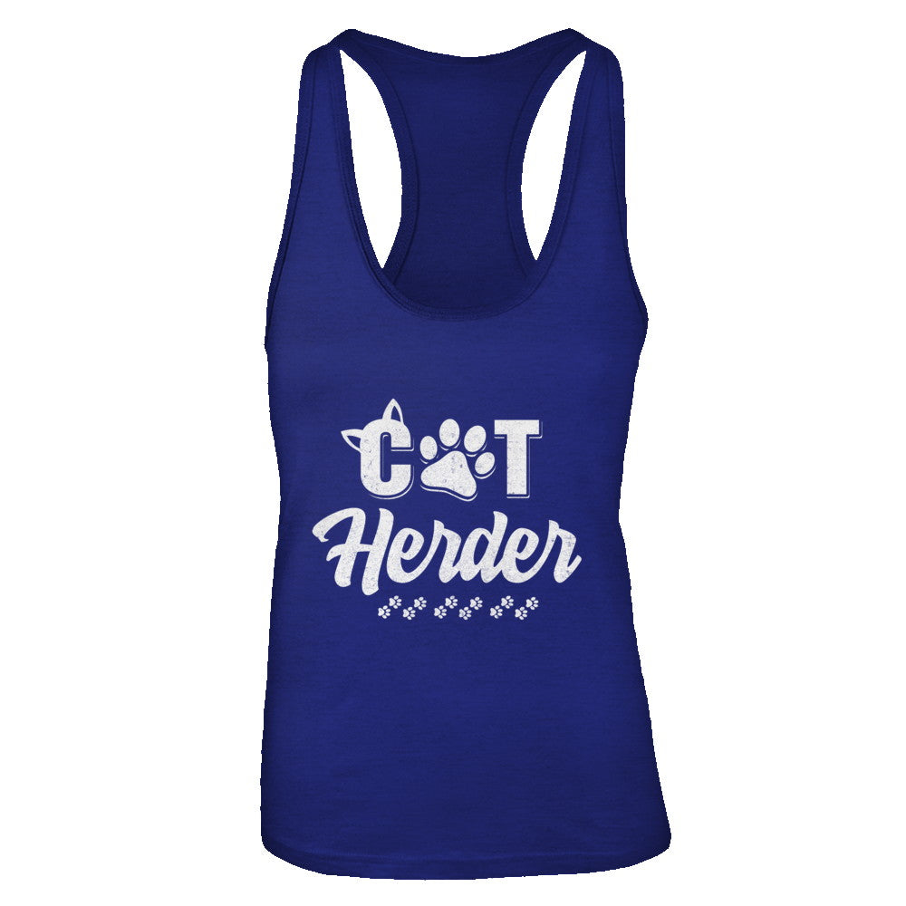 Cat Herder Funny Herding Cats Gift T-Shirt & Tank Top | Teecentury.com