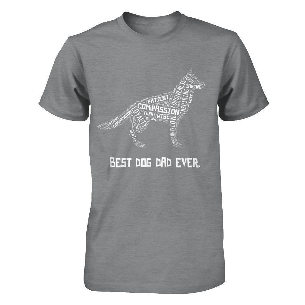 Best Dog Dad Ever German Shepherd Lovers T-Shirt & Hoodie | Teecentury.com