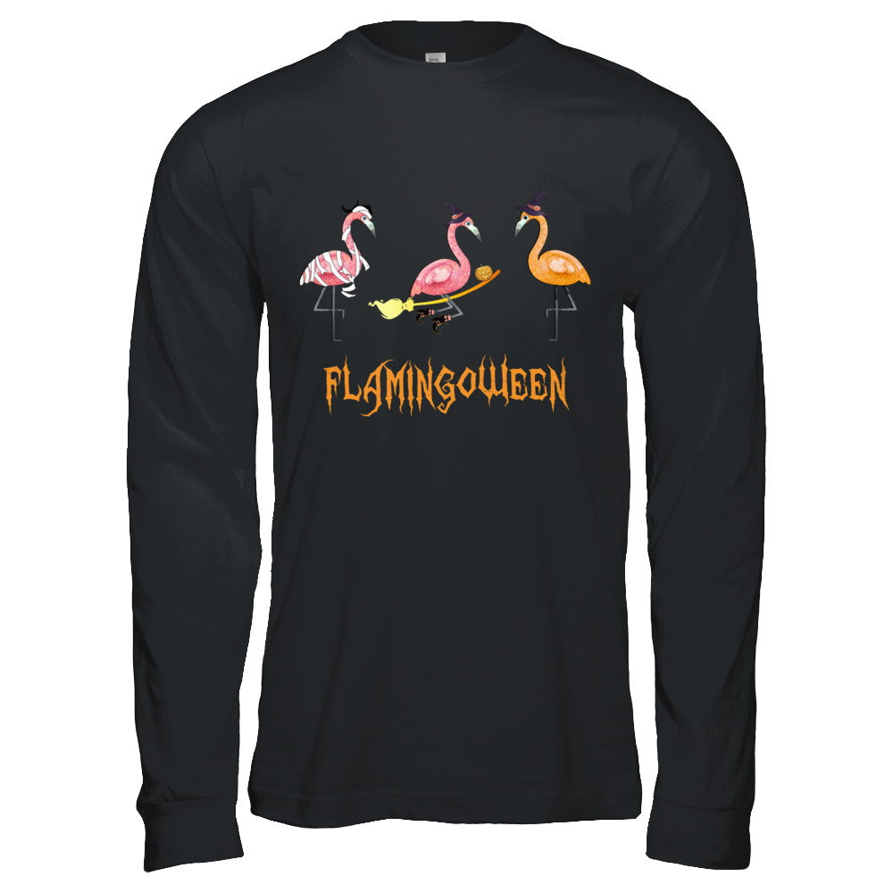 Funny Flamingoween Flamingo Halloween Gifts T-Shirt & Hoodie | Teecentury.com