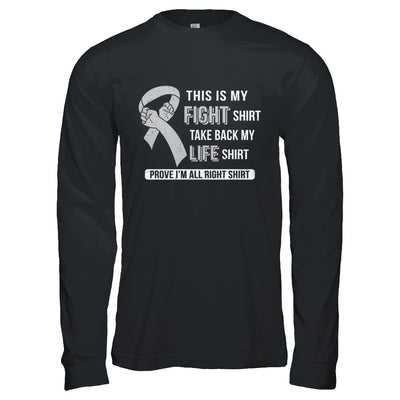 This Is My Fight Brain Cancer Diabetes Awareness T-Shirt & Hoodie | Teecentury.com